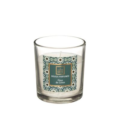 Bougie Parfumée en Verre Neda 8cm Fleur de Coton