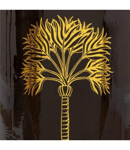 Vase Bouteille Déco Tropical Boudoir 22cm Kaki