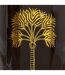 Vase Bouteille Déco Tropical Boudoir 22cm Kaki-2