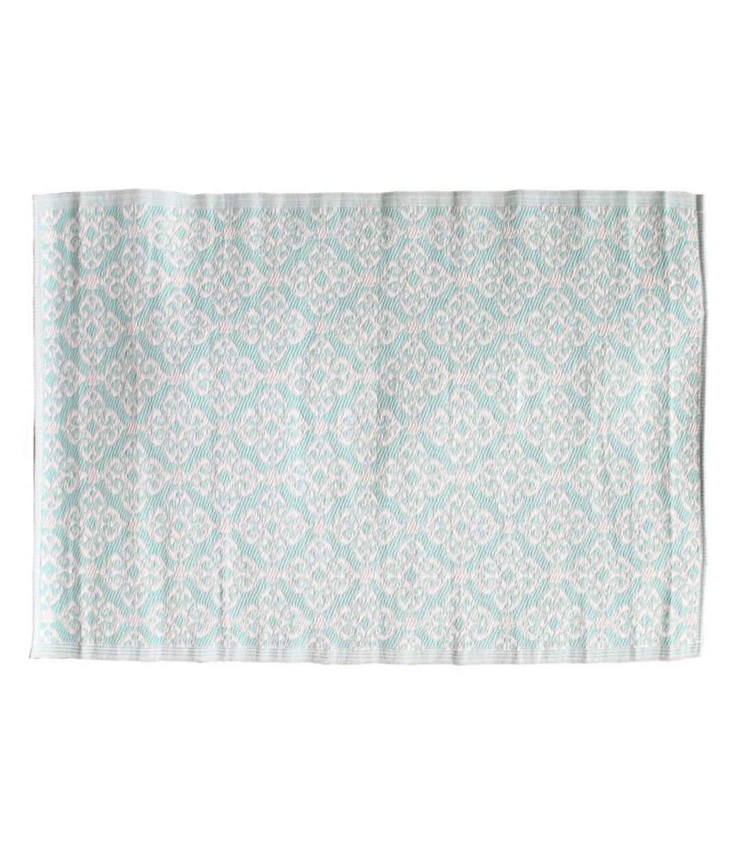 Tapis Déco Imprimé Harrison 120x180cm Turquoise-1