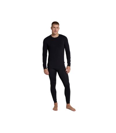 Mens Blaze Base Layer Top Jet Black Animal