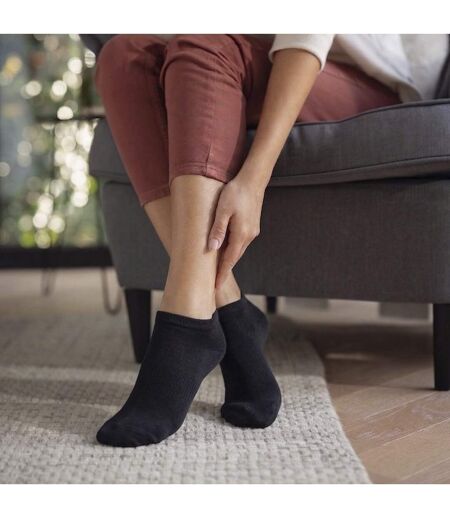 6 Pack Diabetic Trainer Socks for Women | Extra Wide Ankle Socks