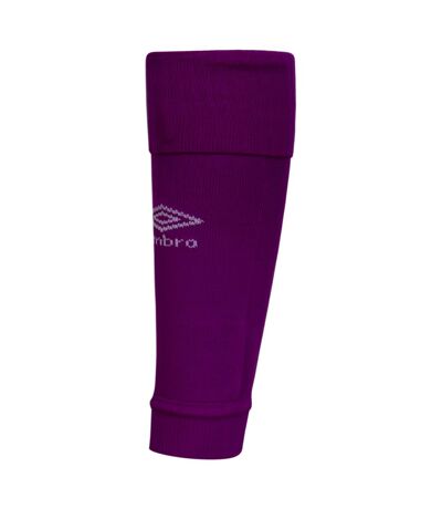 Umbro Mens Leg Sleeves (Purple Cactus/White) - UTUO554