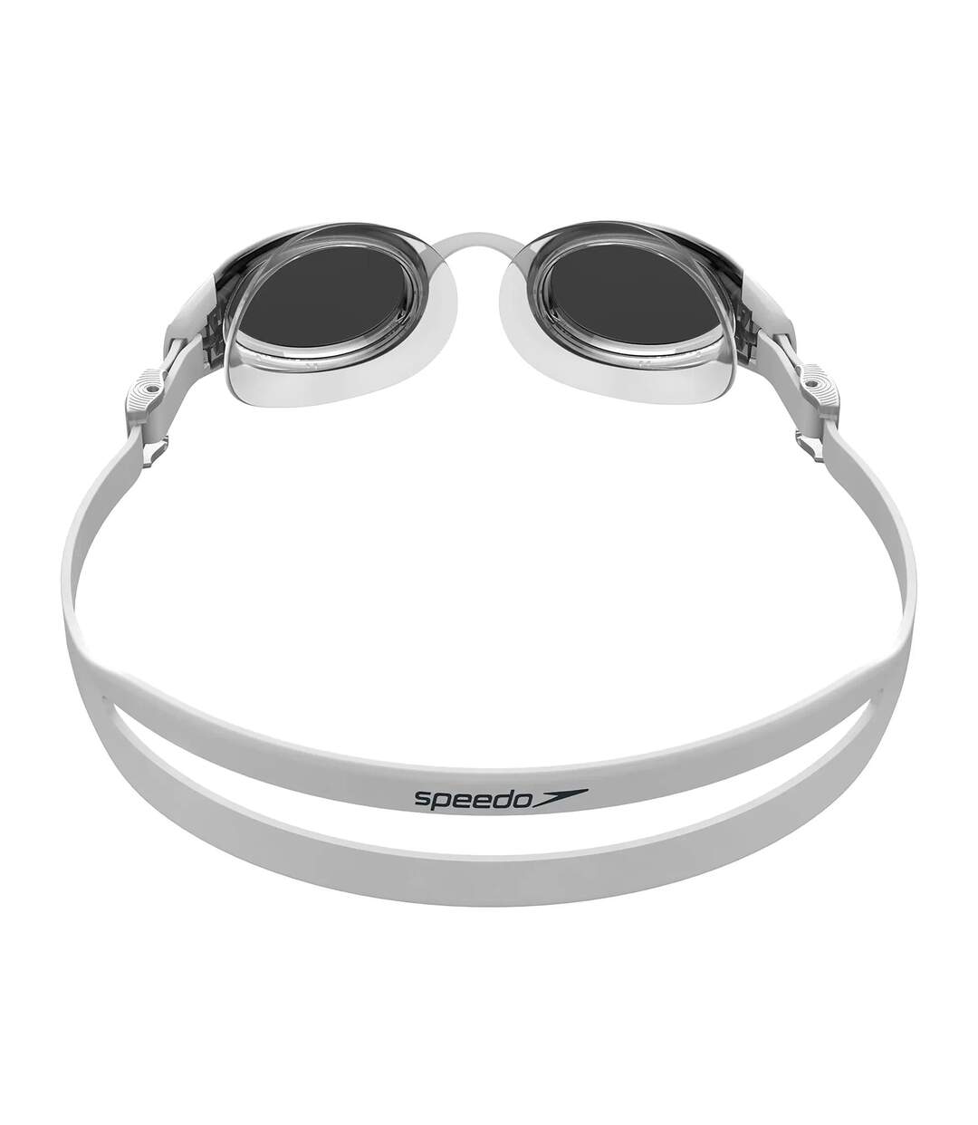 Mens Mariner Pro 2024 Swimming Goggles White Grey Speedo-2