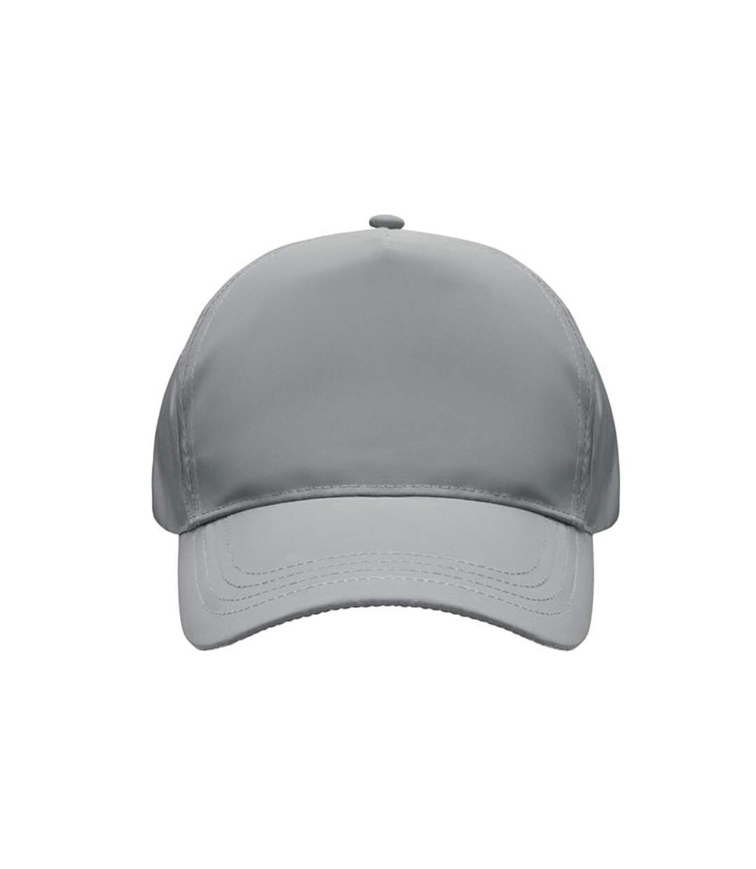 Rays Reflective 5 Panel Baseball Cap Matt Silver MidOcean-3