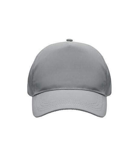Rays Reflective 5 Panel Baseball Cap Matt Silver MidOcean