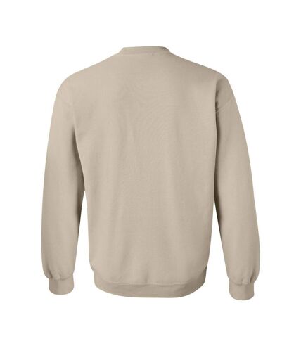 Gildan Heavy Blend Unisex Adult Crewneck Sweatshirt (Sand) - UTBC463