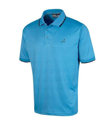 Polo homme turquoise Under Par