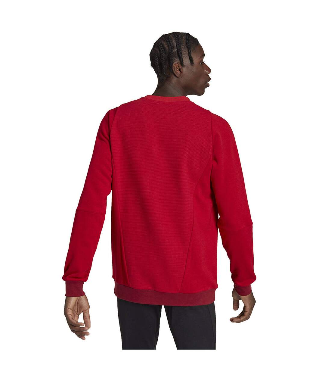 Sweat Tiro Competition Homme Rouge Adidas-3