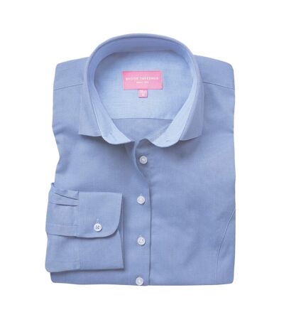 Brook Taverner Ladies Aspen Long Sleeve Oxford Shirt (Sky Blue) - UTPC3920