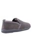 Hush Puppies Mens Arnold Suede Slippers (Gray) - UTFS9360