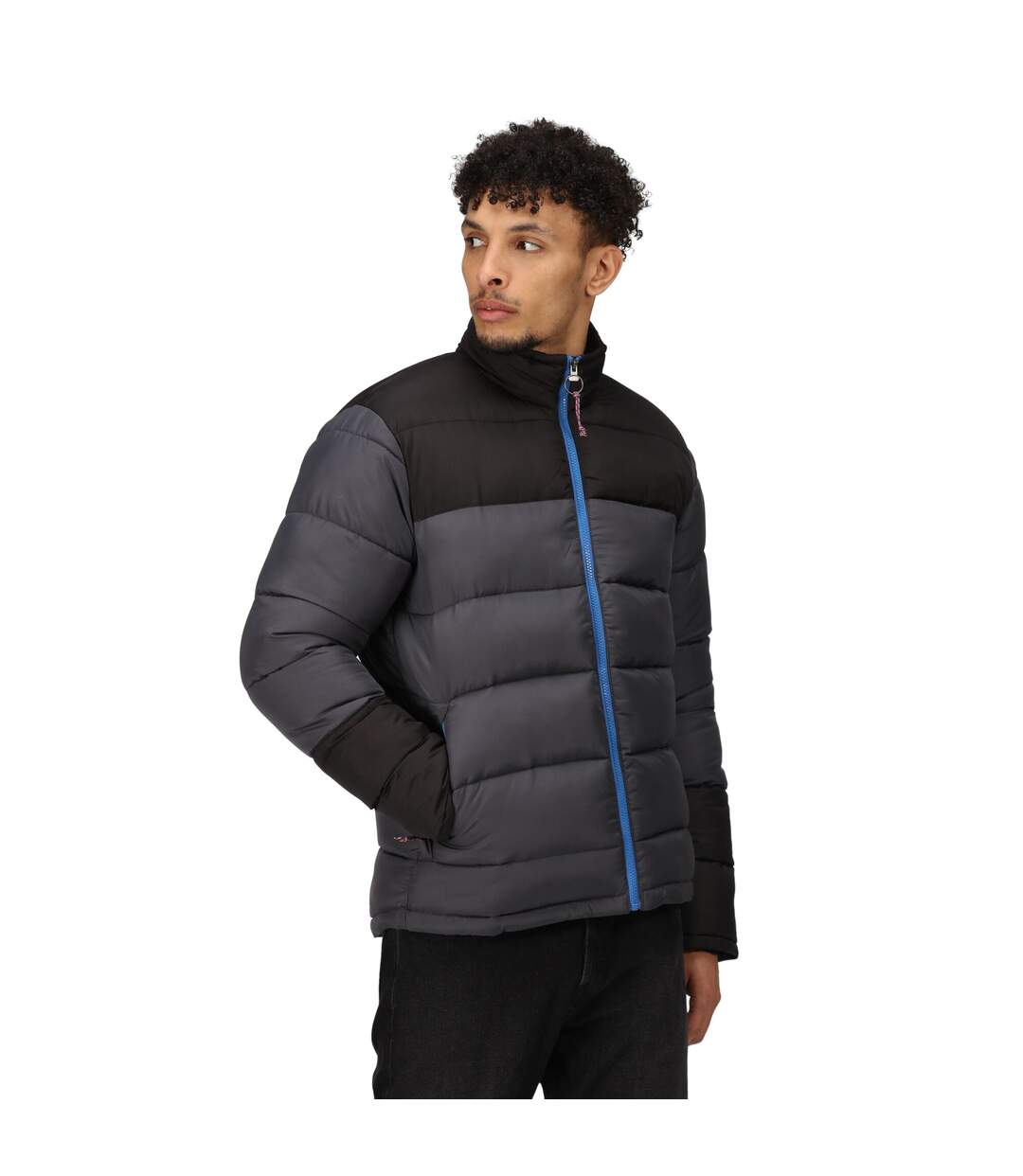 Doudoune homme gris phoque / noir Regatta Professional-4