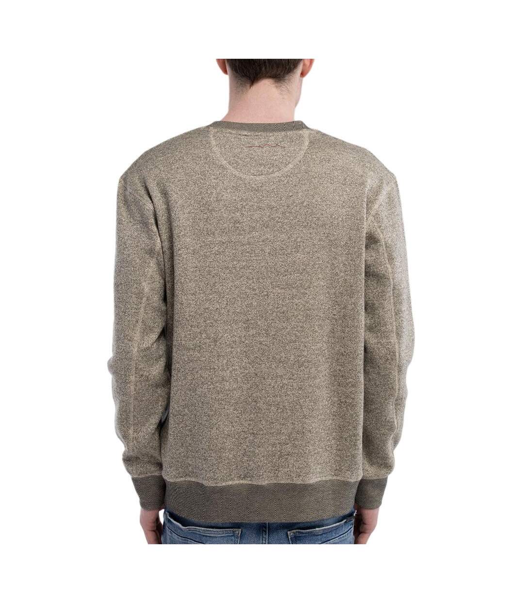 Sweat marron homme teddy smith yanis-2