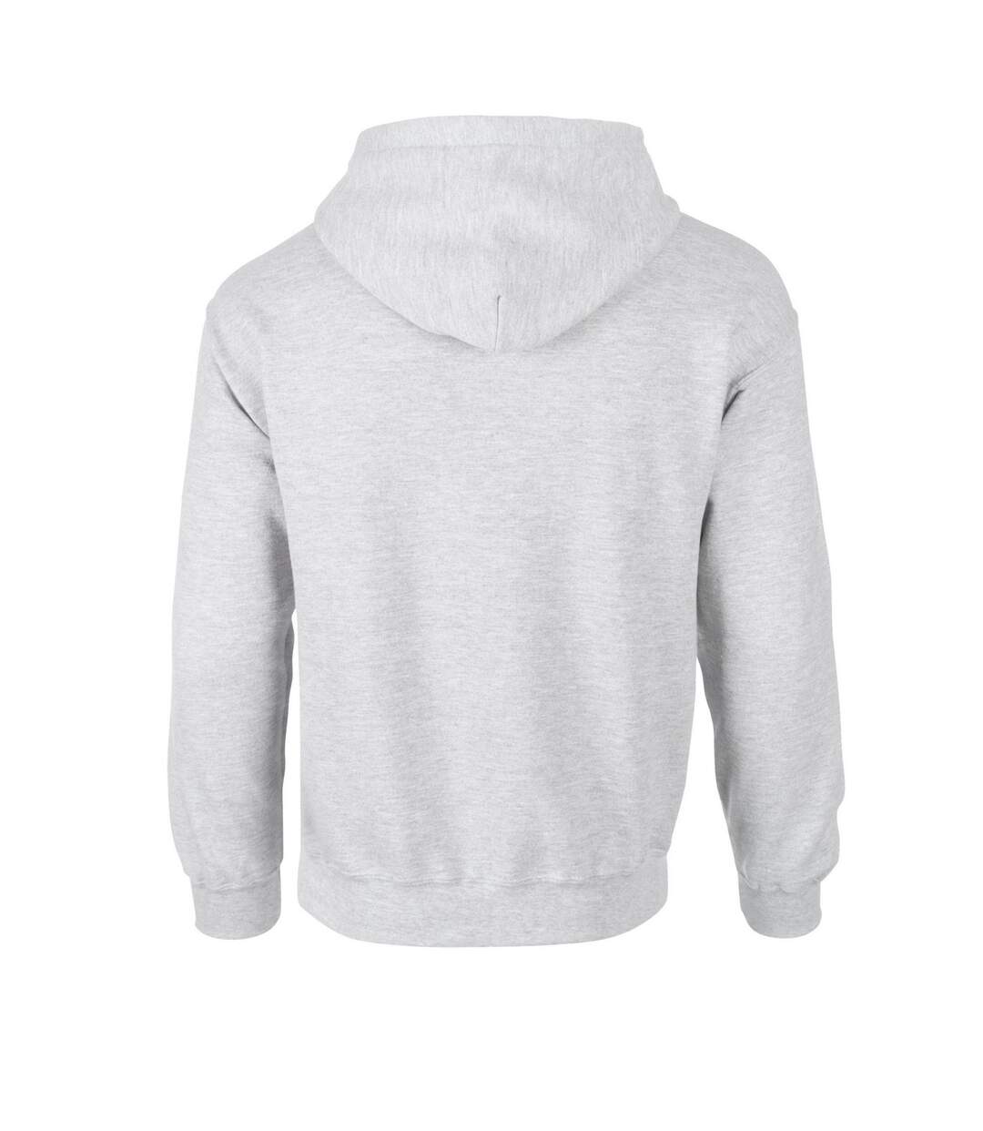 Sweat À Capuche Adulte Gris Cendre Gildan-2