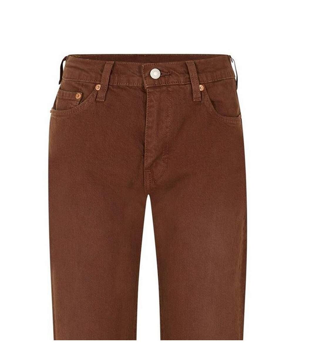 Jean Femme Rouge Argile Levis-3