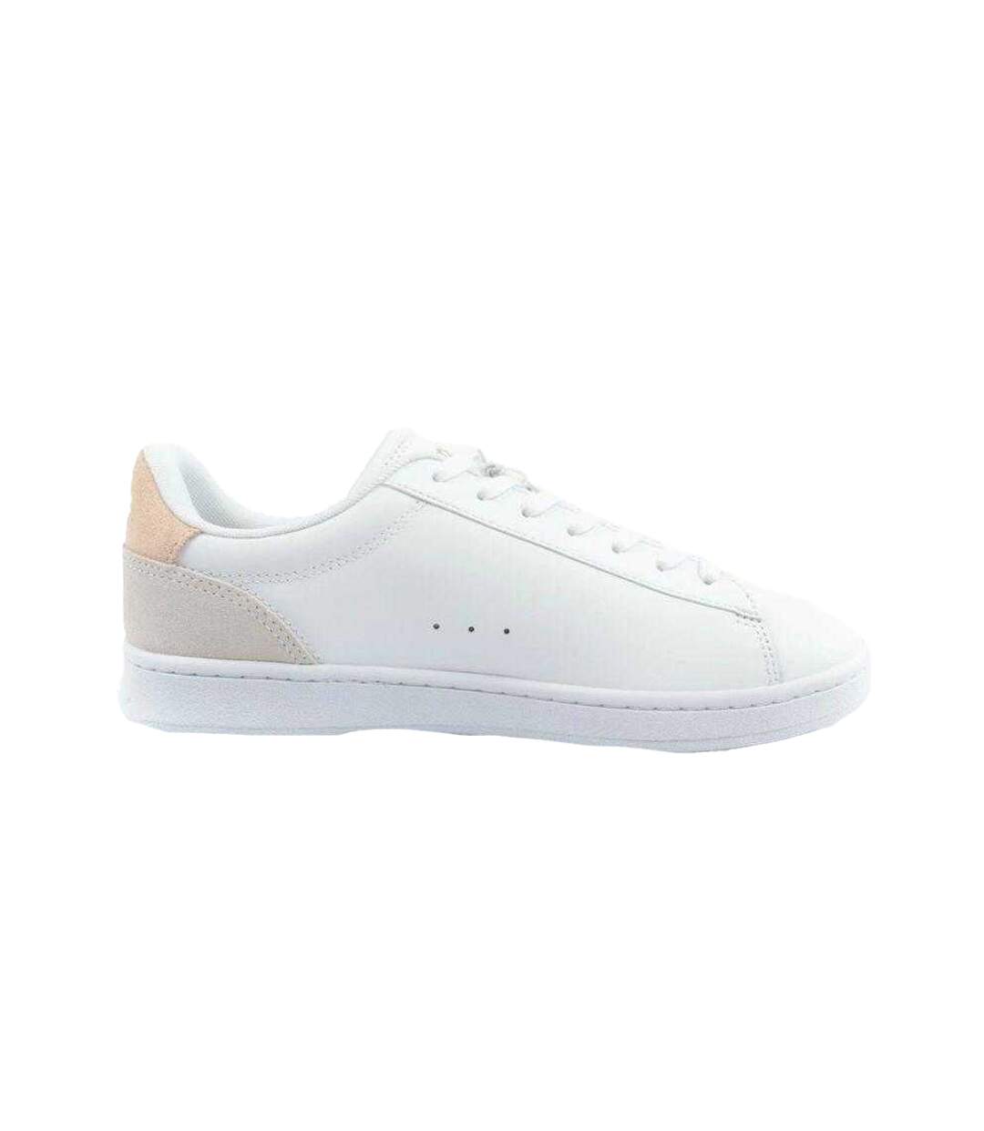 Baskets Carnaby Femme Blanc Beige Lacoste-4