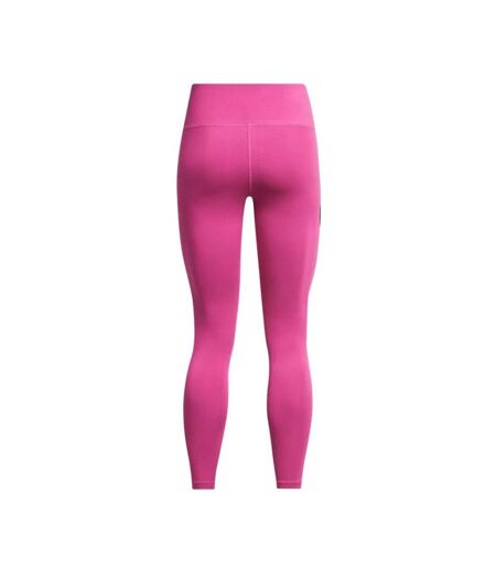 Legging Rose Femme Under Armour Campus - L