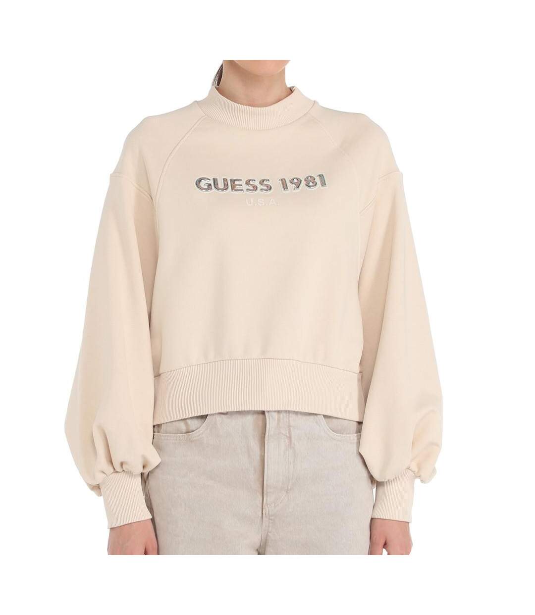 Sweat Beige Femme Guess Chela - L-1