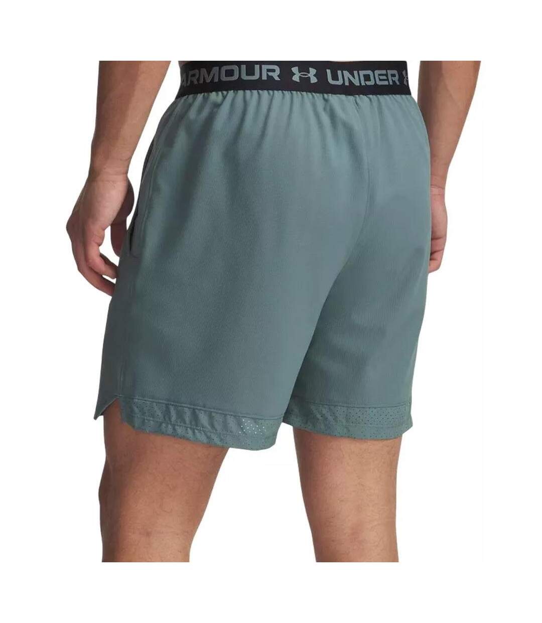 Short de running vert/noir homme under armour vanish woven 1373718-2