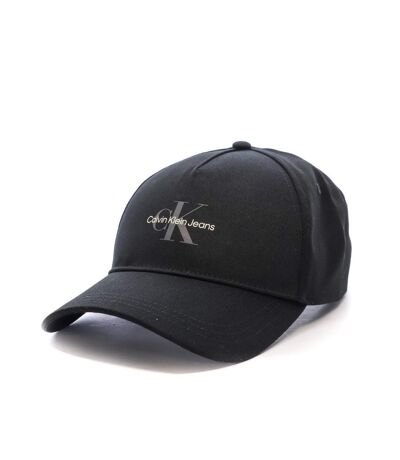 Casquette noire homme calvin klein jeans mono logo print - taille unique