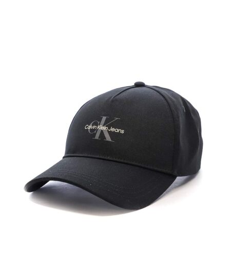 Casquette noire homme calvin klein jeans mono logo print - taille unique