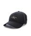Casquette noire homme calvin klein jeans mono logo print - taille unique-1