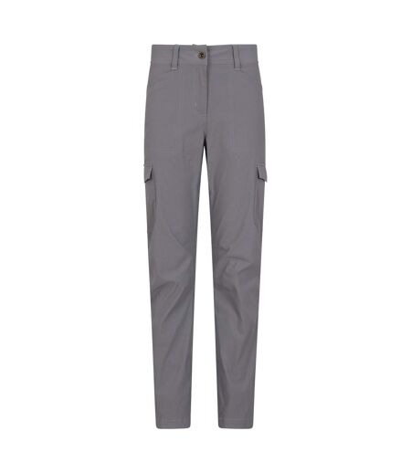 Womens/ladies Conniston Cargo Trousers Grey Mountain Warehouse