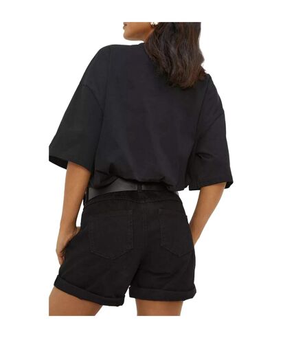 Dorothy Perkins Womens/Ladies Slouch T-Shirt (Black)