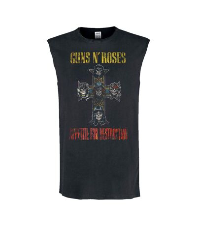 Débardeur appetite for destruction homme charbon de bois Amplified