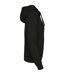 Veste À Capuche Merch Femme Noir Build Your Brand-4