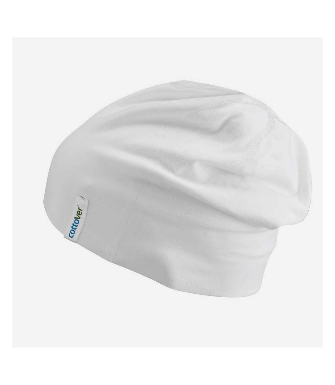 Bonnet adulte blanc Cottover