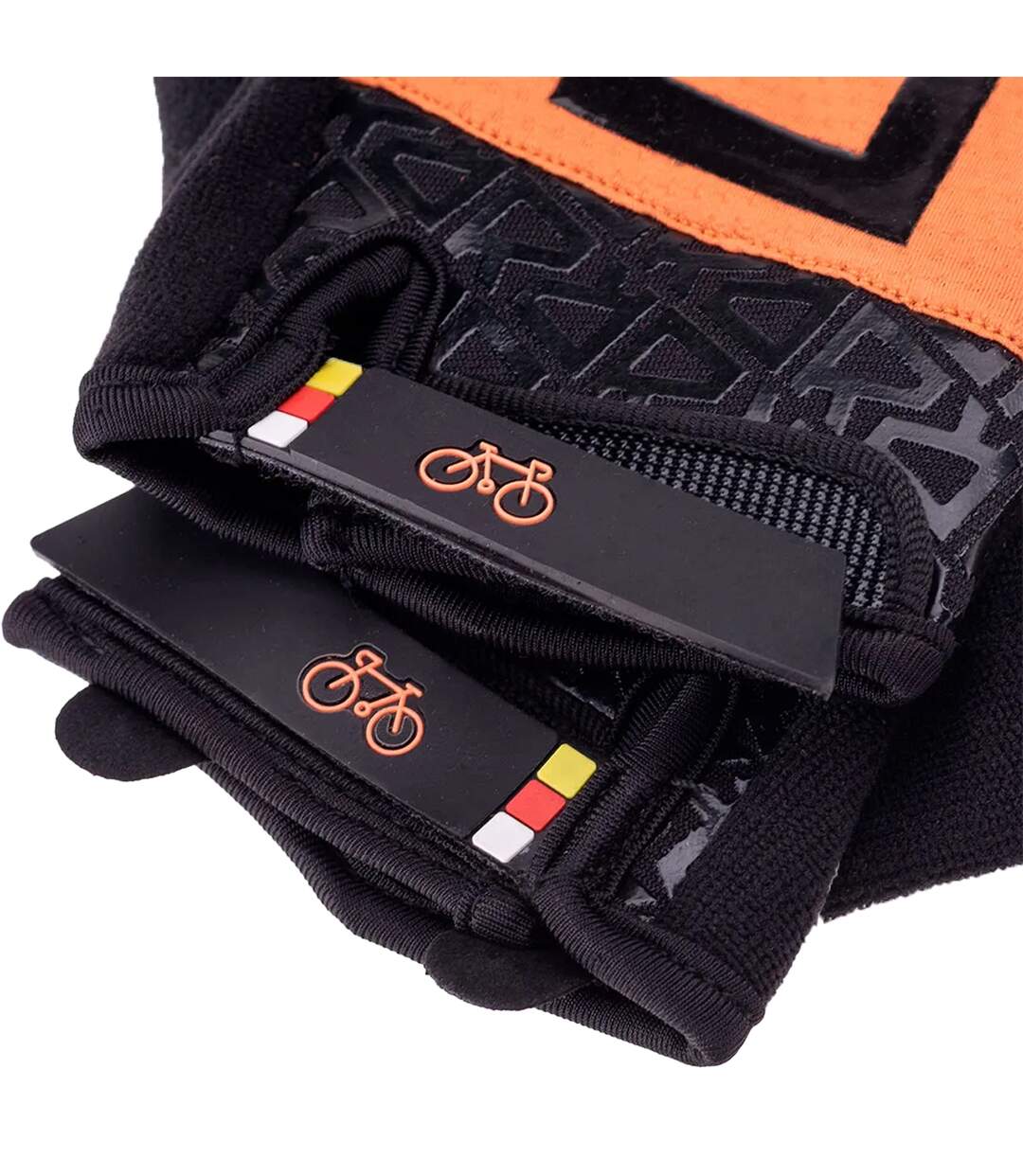 Mitaines Hilder Orange Noir Radvik-3