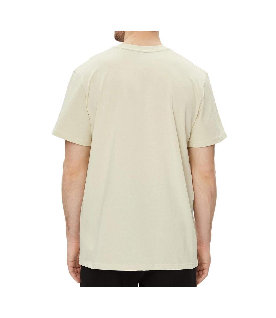 T-shirt beige homme under armour heavy - l-2