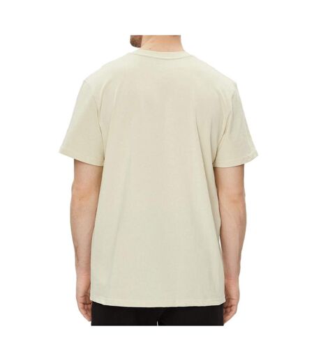 T-shirt beige homme under armour heavy - l