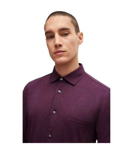 Chemise homme violet Boss