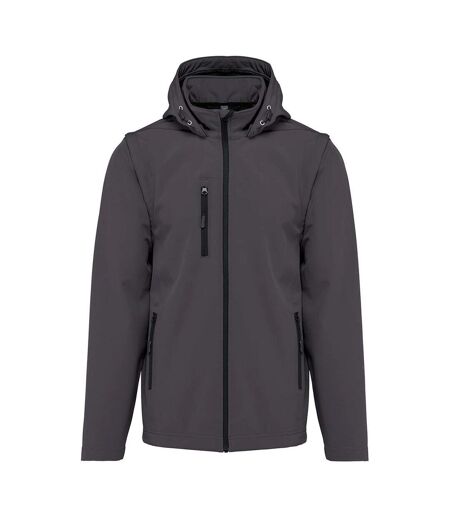 Veste Softshell Adulte Gris Kariban