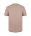 Mens 3d Logo T-shirt Dark Beige Slazenger-2
