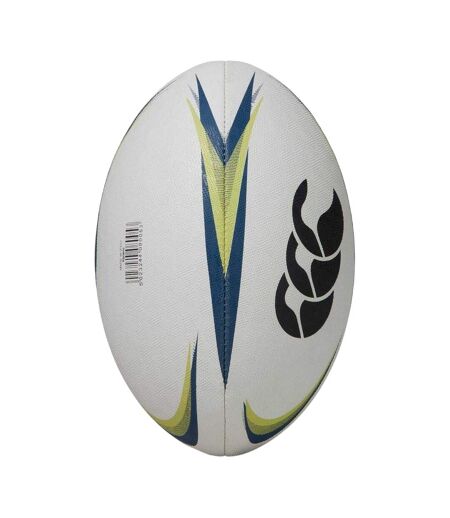 Ballon De Rugby Mentre Taille 5 Blanc Citron Vert Canterbury
