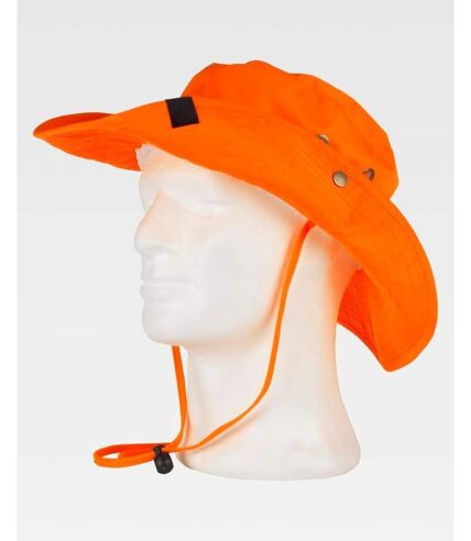 Chapeau randonnée haute visibilité SAFARI orange fluo - WFA930
