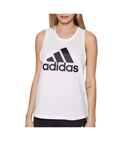 Débardeur blanc/noir femme adidas bl - l