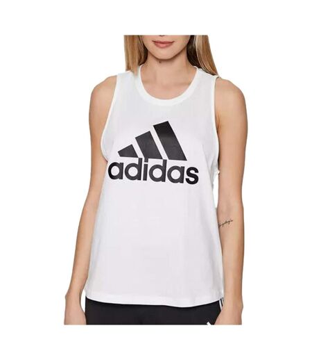 Débardeur blanc/noir femme adidas bl - l