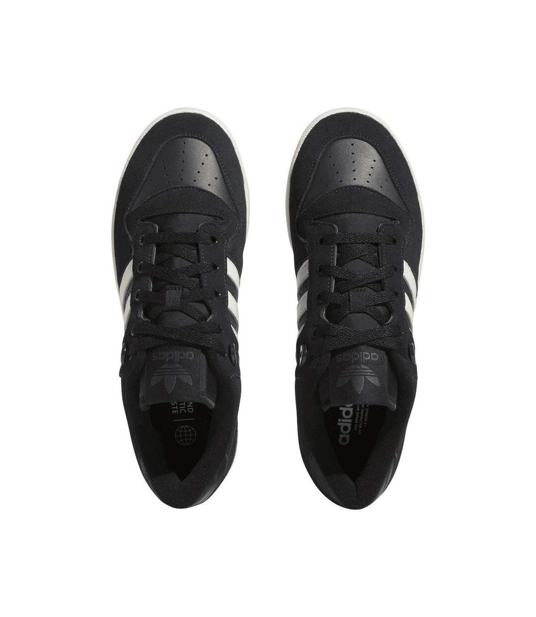 Baskets Rivalry Homme Noir Gris Blanc Adidas-3