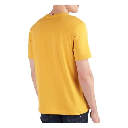 T-shirt Jaune Homme Tommy Hilfiger Pocket - L