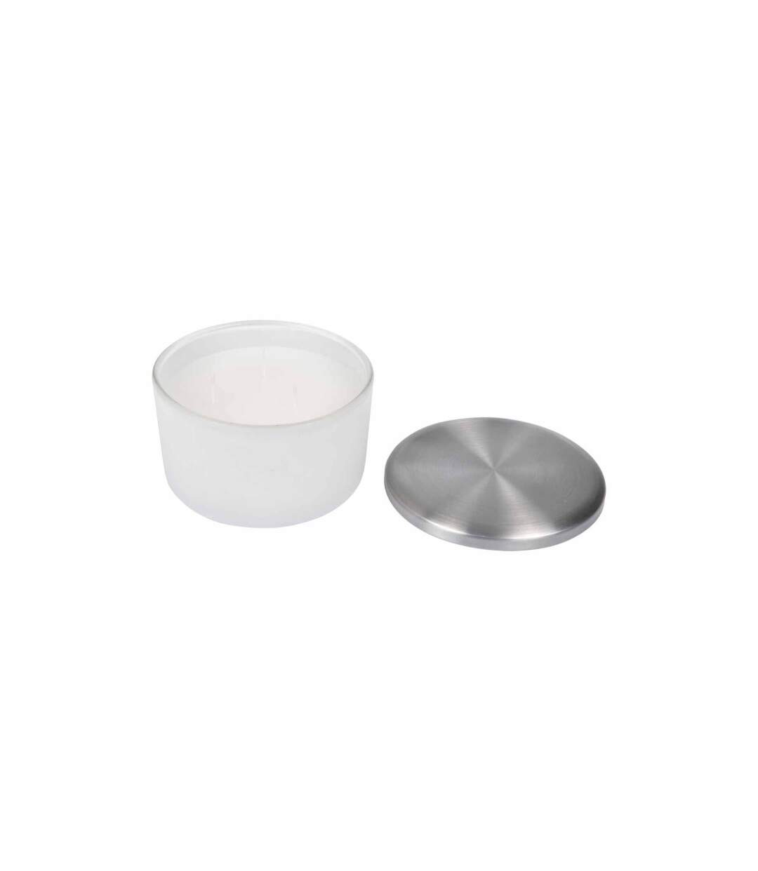 Bougie Parfumée Verrine Tropical Fresh 13cm Linge Frais-1