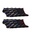 10 Pack Mens Breathable Bamboo Plain Trainer Socks-1