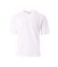 T-shirt blanc homme paname brothers poly - l-1