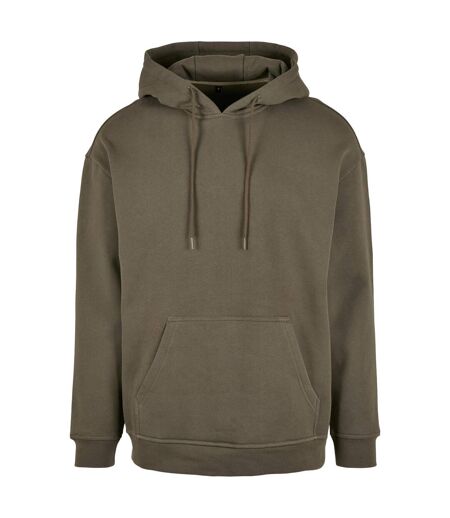 Sweat À Capuche Basic Homme Kaki Build Your Brand