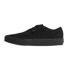 Womens/ladies Atwood Canvas Trainers Black Monochrome Vans-2