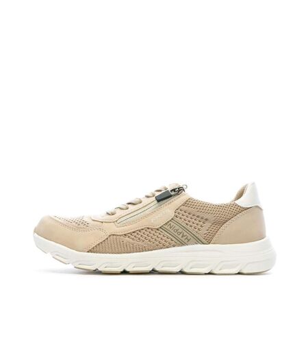 Baskets beige femme relife  looplace