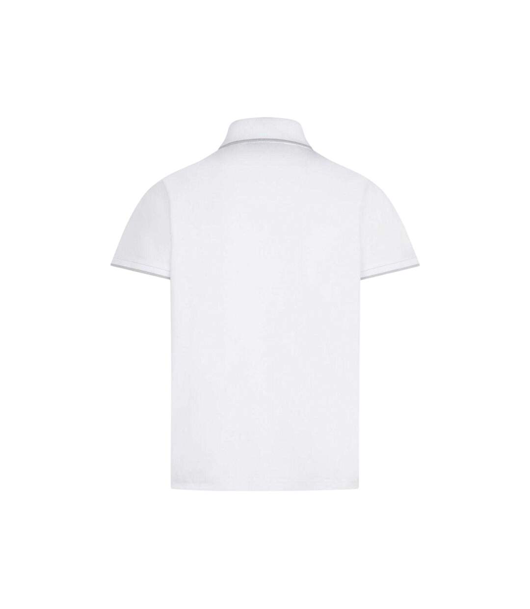 Polo Homme Blanc Neige Mallet-3